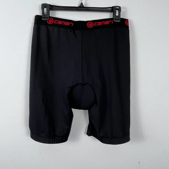 Canari Mens Gel Brief Cyclewear Shorts Black XL - Picture 5 of 6